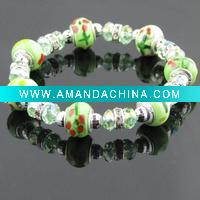 Wholesale fashion ceramic and crystal bracelet