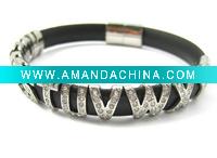 Wholesale Stainless Steel Crystal Bracelet