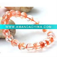 Wholesale wholesale natural Red crystal bracelet