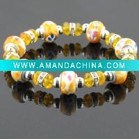 Wholesale ceramic and crystal bracelet