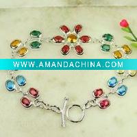 Wholesale Fashion Synthetic Crystal Bracelets