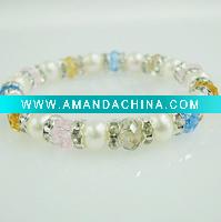 Wholesale fashion color crystal bracelet jewelry