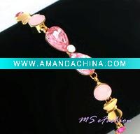 Wholesale Crystal Bracelet Bowknot Bracelet Rhinestone Bracelet Funky Bracelet Costume Bracelet Fashion Jewelry Costume Jewellery-BE755