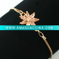 Wholesale Crystal Bracelet Flower Bracelet Rhinestone Bracelet Funky Bracelet Costume Bracelet Fashion Jewelry Costume Jewellery-BE776