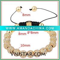 Wholesale shamballa crystal bracelet SBB003-11
