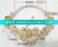 Wholesale 925 sterling silver crystal bracelet