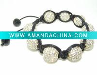 Wholesale 2011 latest hot selling fashion crystal Bracelet for promotion