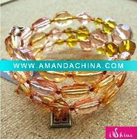 Wholesale hot sales gorgeous luxurious fashion crystal bracelet