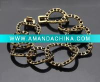 Wholesale Fashion jewelry CZ crystal bracelet-D02027
