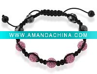 Wholesale HF-B0258 Shamballa Crystal Bracelets