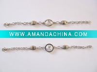 Wholesale 2011 Fashion Italy couple of Stainless steel Bracelet