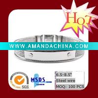 Wholesale Fashionable Titanium Sports Bracelet