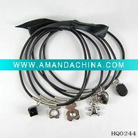 Wholesale Indian rubber charm bracelet