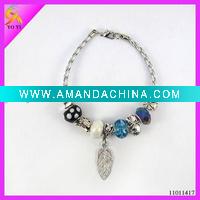 Wholesale FASHION LEAF CHARM BRACELET