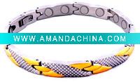 Wholesale magnetic steel bracelets