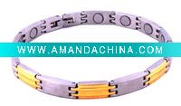 Wholesale magnetic steel bracelets