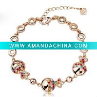 Wholesale Clown Fish Crystal Bracelet