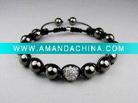 Wholesale popular shamballa bracelet for men
