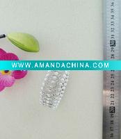 Wholesale 2011 Hot sale fashion pearl bracelet with diamond