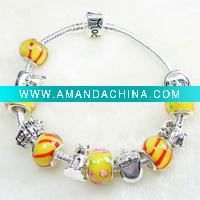 Wholesale glass beads; bracelet , european style , best quality ,best price