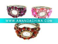 Wholesale fashion rhinestone bracelet watch for women