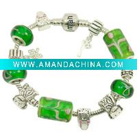 Wholesale glass beads; bracelet , european style , best quality ,best price