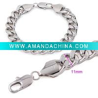 Wholesale white gold plated bracelets in white copper