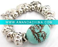 Wholesale charm turquoise bracelet