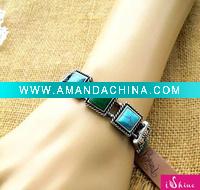 Wholesale hot sales gorgeous luxurious fashion Turquoise bracelet