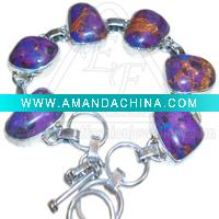 Wholesale mens silver bracelets