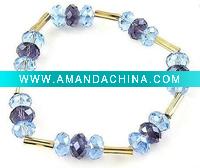 Wholesale fashion crystal beaded bracelets