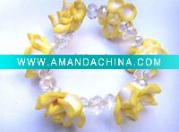 Wholesale New style yellow flower bracelets fashion bracelets jewelry