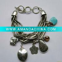 Wholesale stainless steel bracelet set