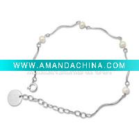 Wholesale wholesale newest pearl bracelet, 925 sterling silver jewelry, gemstone jewelry, fashion jewelry, costume jewelry, etc OEM ODM