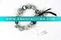 Wholesale fashion trendy 2011 lucky charmelastic fairy beads and charms for charm bracelets