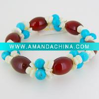 Wholesale Turquoise & Red Agate