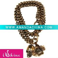 Wholesale metal clasp for leather bracelet