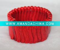 Wholesale semi precious stone bangle
