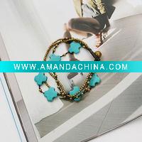 Wholesale 2011 Fashion and Antique Turquoise Bracelet (HSXBR0499)