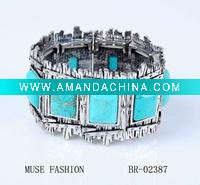 Wholesale Unique natural turquoise bracelet