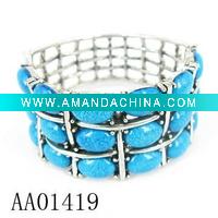 Wholesale Newest Jewelry-2011 magnetic turquoise bangles bracelet