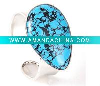 Wholesale 2011 New blue loose turquoise gemstone Bracelets bracelets