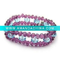 Wholesale glass crystal bracelet