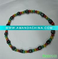 Wholesale wooden rosary bracelet