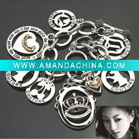 Wholesale silver charm bracelet