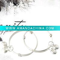 Wholesale MYSHINE 2011 handmade lovely 990silver baby jewellery