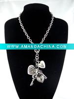 Wholesale zinc alloy necklace