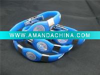Wholesale 2011 Customized energy balance bracelets with titanium power