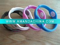 Wholesale Fashion silicone wristband bracelet