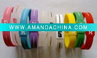 Wholesale Nice promotional 100% eco-friendly Silicon magnetic bracelet